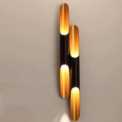 COLTRANE Tubular LED wall sconce lamp