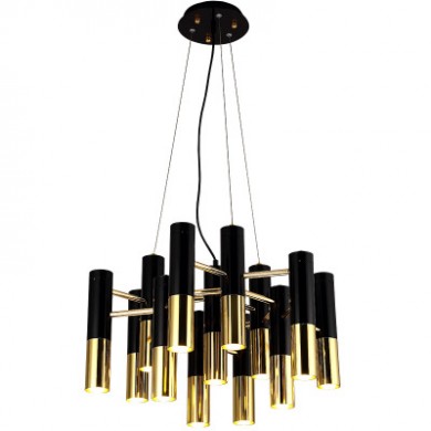 Modern brass Ike suspension lamp