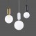 globe glass pendant light