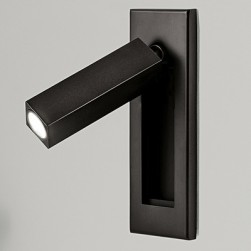 Brass hotel led reading wall lamp