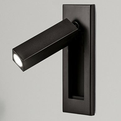 Brass hotel led reading wall lamp