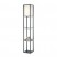 Floor Lamp with Shelves