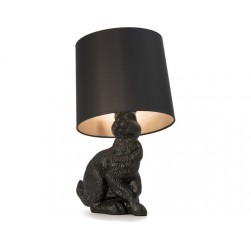 Black White rabbit table lamp