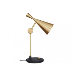 Modern brass beat table lamp for hotel home