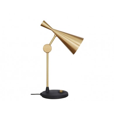 Modern brass beat table lamp for hotel home