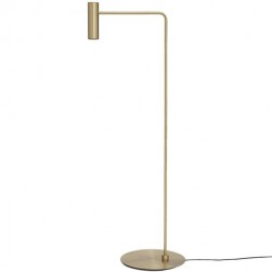 Brass HERON FLOOR LAMP for living room