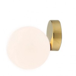 White Glass Tongue wall ceiling light