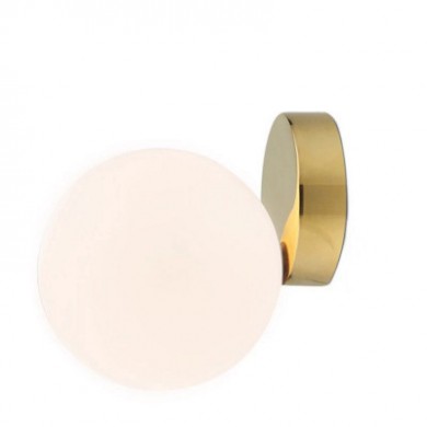 White Glass Tongue wall ceiling light