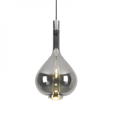 Gold Chrome Glass Sky Fall Suspension LED pendant Light