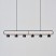 Minimalism Ling Linear Pendant Light