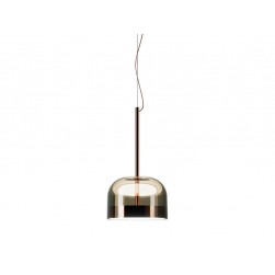Smoked Glass Equatore Pendant Light Hotel Lamp