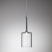 Mini Red Glass Spillray Pendant Light