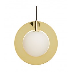 Modern Design brass coated steel Plane Round Pendant Lamp