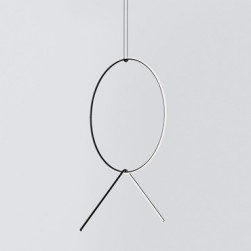 Geometric Drop Down LED Suspension Light