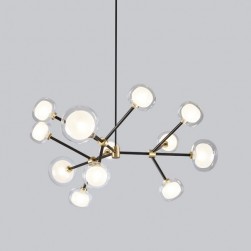 Modern Design Glass Sputnik Round Chandelier