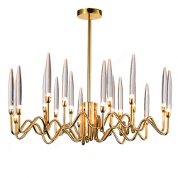 Classical Mancante Round Crystal Chandelier light Hotel