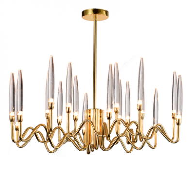 Classical Mancante Round Crystal Chandelier light Hotel