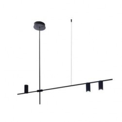 Modern Black Tribes Linear Pendant LED Light