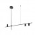 Modern Black Tribes Linear Pendant LED Light