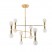 12 Light Modern Sputnik Metal Chandelier