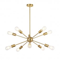 Sputnik Chandelier Industrial Vintage Ceiling Light Fixture