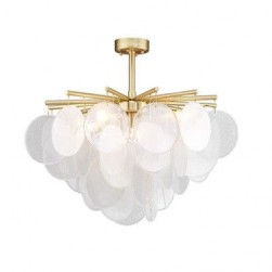 Nordic Creative Cross Modern Dining Room Chandelier Light
