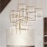 Square Box LED Chandelier light
