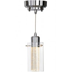 Single Hanging Bubble Glass Pendant Light