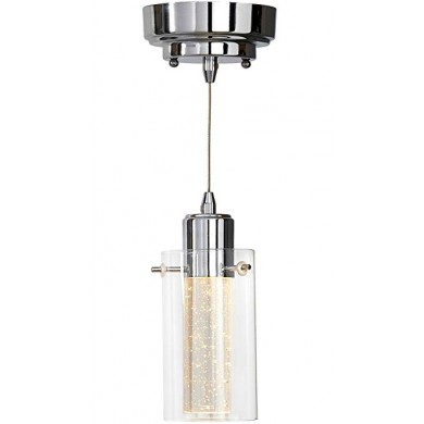 Single Hanging Bubble Glass Pendant Light