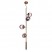 Glass Ball orb hanging lamp
