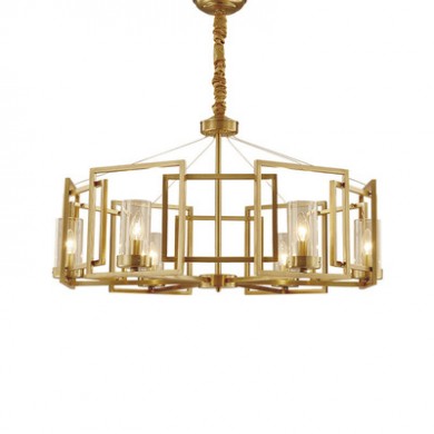 Modern Gold Farmhouse Chandelier