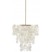 White Shell Shade Chandelier Pendant Light