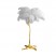 feather floor lamp