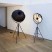 Photostudio Vintage Tripod studio floor lamp