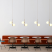 Ball Glass Brass Gold Hanging Lamp