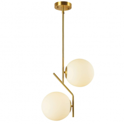 Glass Globe hanging light fixture