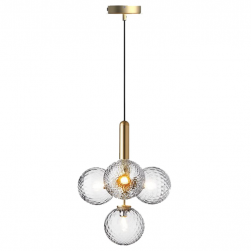 Globe Clear Glass Pendant Ceiling light