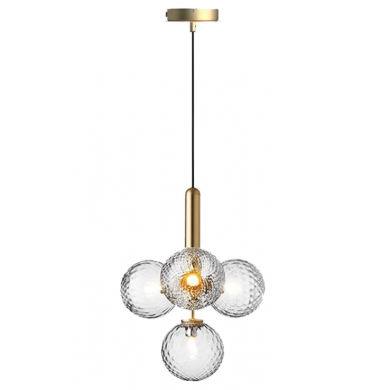 Globe Clear Glass Pendant Ceiling light
