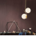 Globe hanging light fixture