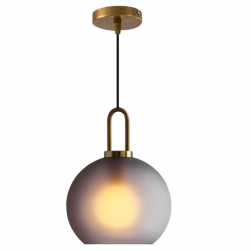 Modern Globe Glass Gold Hanging Pendant light