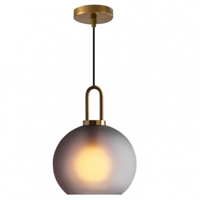 Modern Globe Glass Gold Hanging Pendant light