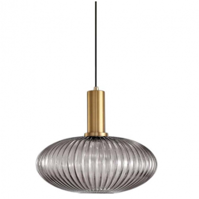 Smoked Glass Pendant light for Kitchen Island Farmhouse