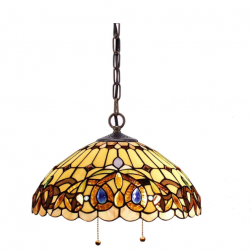 Stained Glass Hanging Lamp Tiffany Pendant Light Fixture