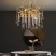 Gold Tree Branch Ceiling light Crystal Chandelier