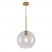 Sculptural glass globe pendant ceiling light