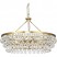 black and brass chandelier