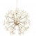 Austrian Snowball Starburst Dandelion Sputnik Chandelier
