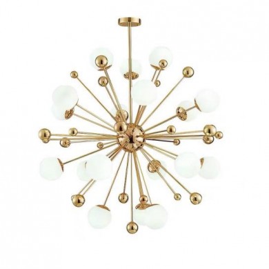 Austrian Snowball Starburst Dandelion Sputnik Chandelier