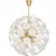 Luxury Vienna Brass Sputnik Chandelier Modern