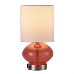Hotel Glass Table Lamp for Home2 Suites Tribeca Scheme